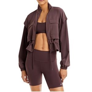 Alo Ready Set Jacket Brown